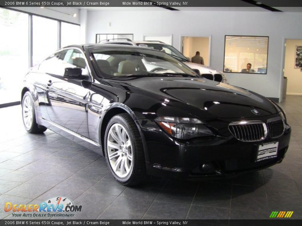 2006 Bmw 650i black #1