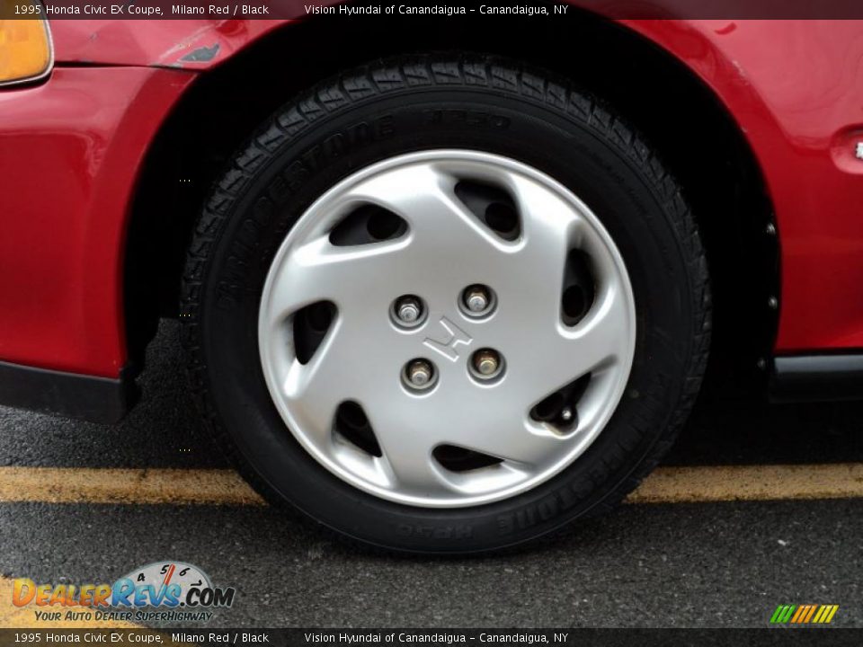 1995 Honda Civic EX Coupe Wheel Photo #5
