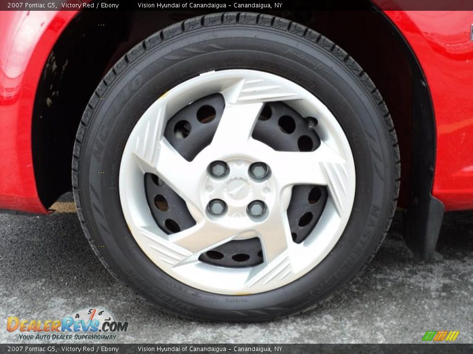 2007 Pontiac G5 Victory Red / Ebony Photo #4