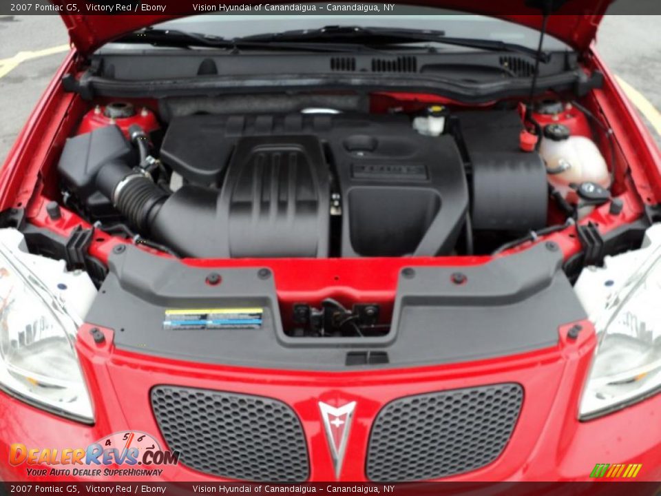 2007 Pontiac G5 Victory Red / Ebony Photo #13