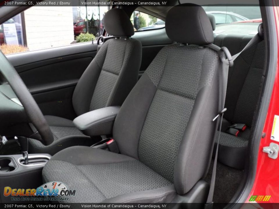 2007 Pontiac G5 Victory Red / Ebony Photo #20
