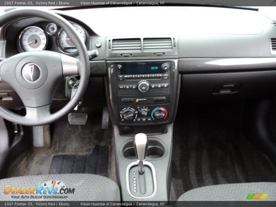 2007 Pontiac G5 Victory Red / Ebony Photo #23
