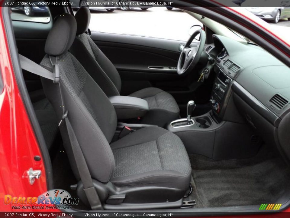 2007 Pontiac G5 Victory Red / Ebony Photo #25