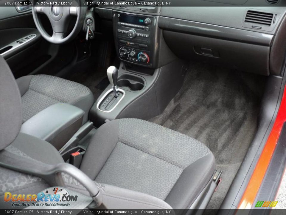 2007 Pontiac G5 Victory Red / Ebony Photo #26