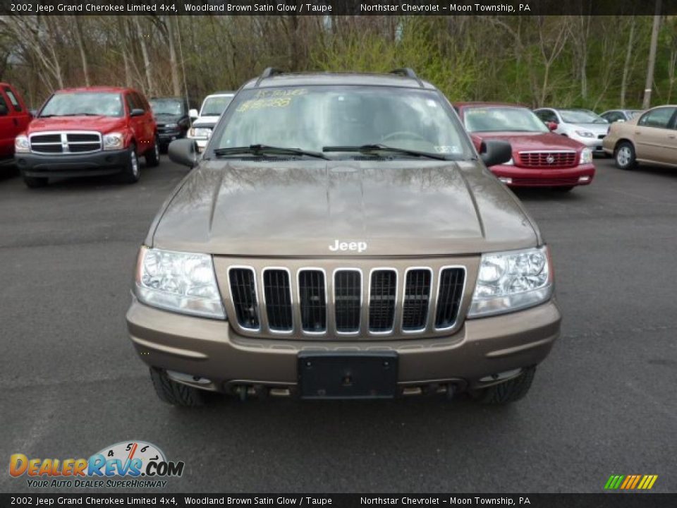 2002 Jeep Grand Cherokee Limited 4x4 Woodland Brown Satin Glow / Taupe Photo #2