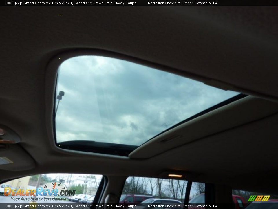2002 Jeep Grand Cherokee Limited 4x4 Woodland Brown Satin Glow / Taupe Photo #12