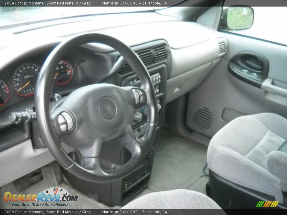 Gray Interior - 2004 Pontiac Montana  Photo #7