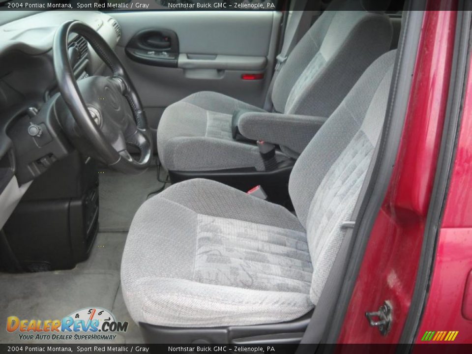 Gray Interior - 2004 Pontiac Montana  Photo #8