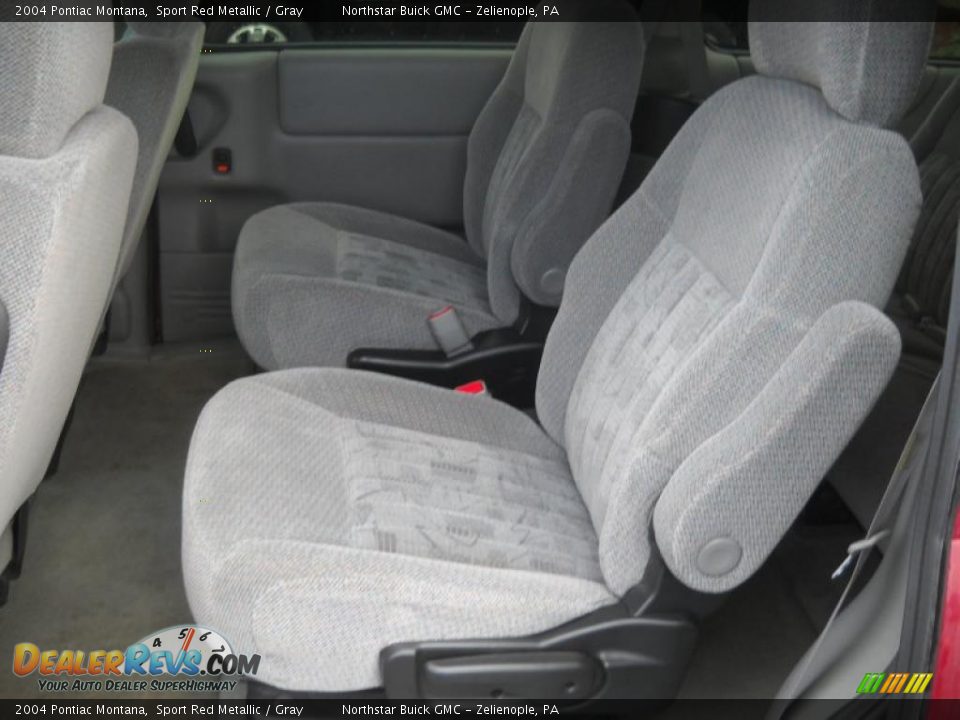 Gray Interior - 2004 Pontiac Montana  Photo #9