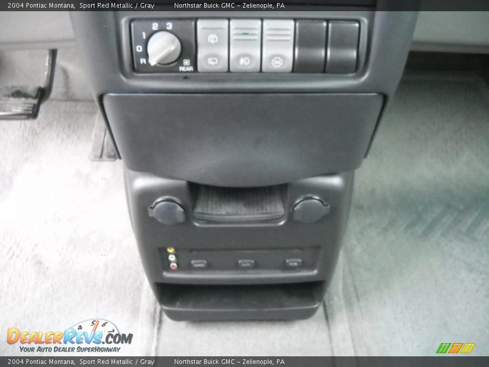 2004 Pontiac Montana Sport Red Metallic / Gray Photo #18