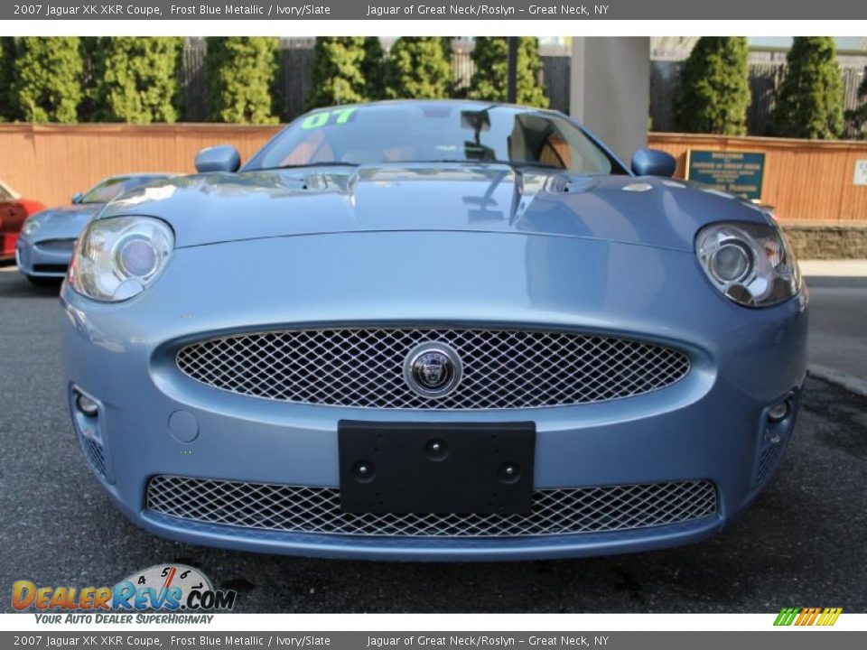 Frost Blue Metallic 2007 Jaguar XK XKR Coupe Photo #2