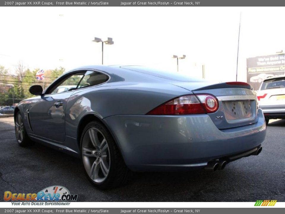 Frost Blue Metallic 2007 Jaguar XK XKR Coupe Photo #4