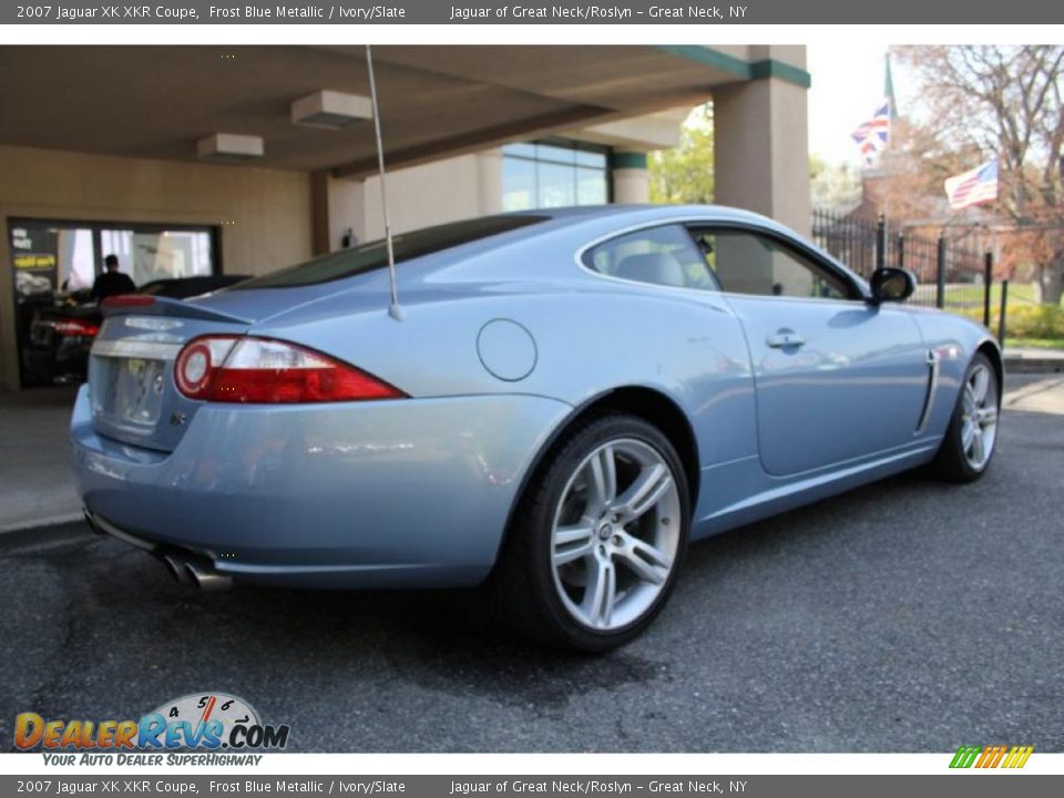 Frost Blue Metallic 2007 Jaguar XK XKR Coupe Photo #6