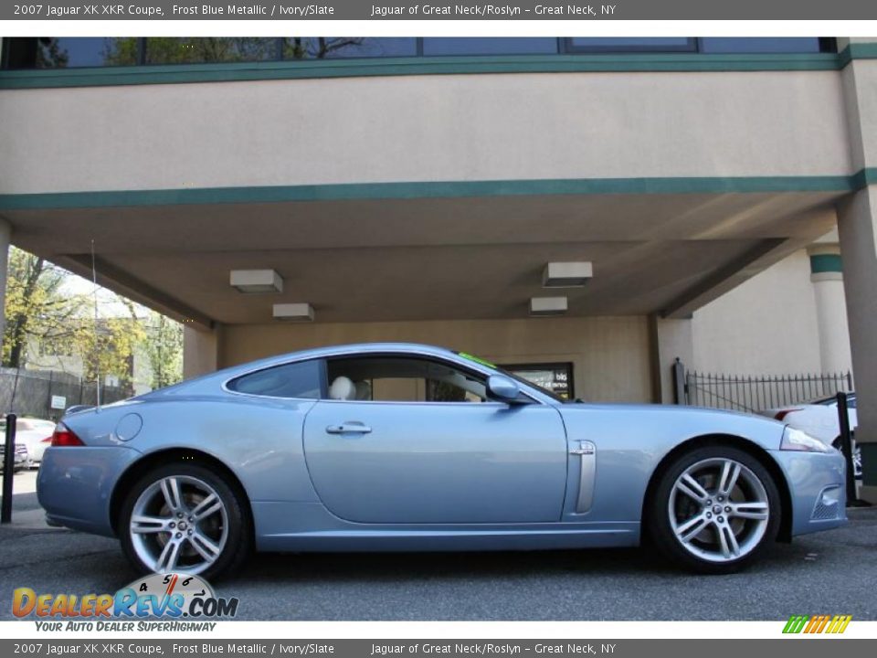 Frost Blue Metallic 2007 Jaguar XK XKR Coupe Photo #7