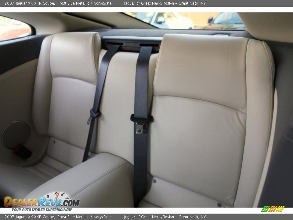 Ivory/Slate Interior - 2007 Jaguar XK XKR Coupe Photo #16