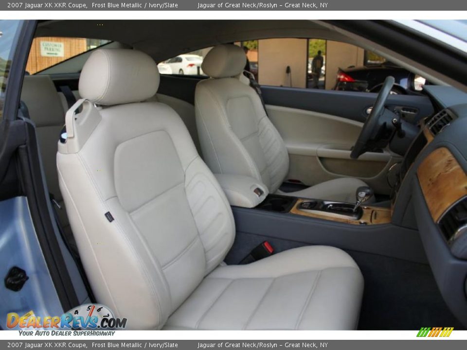 Ivory/Slate Interior - 2007 Jaguar XK XKR Coupe Photo #19
