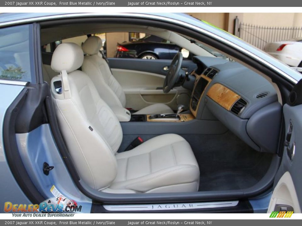 Ivory/Slate Interior - 2007 Jaguar XK XKR Coupe Photo #20