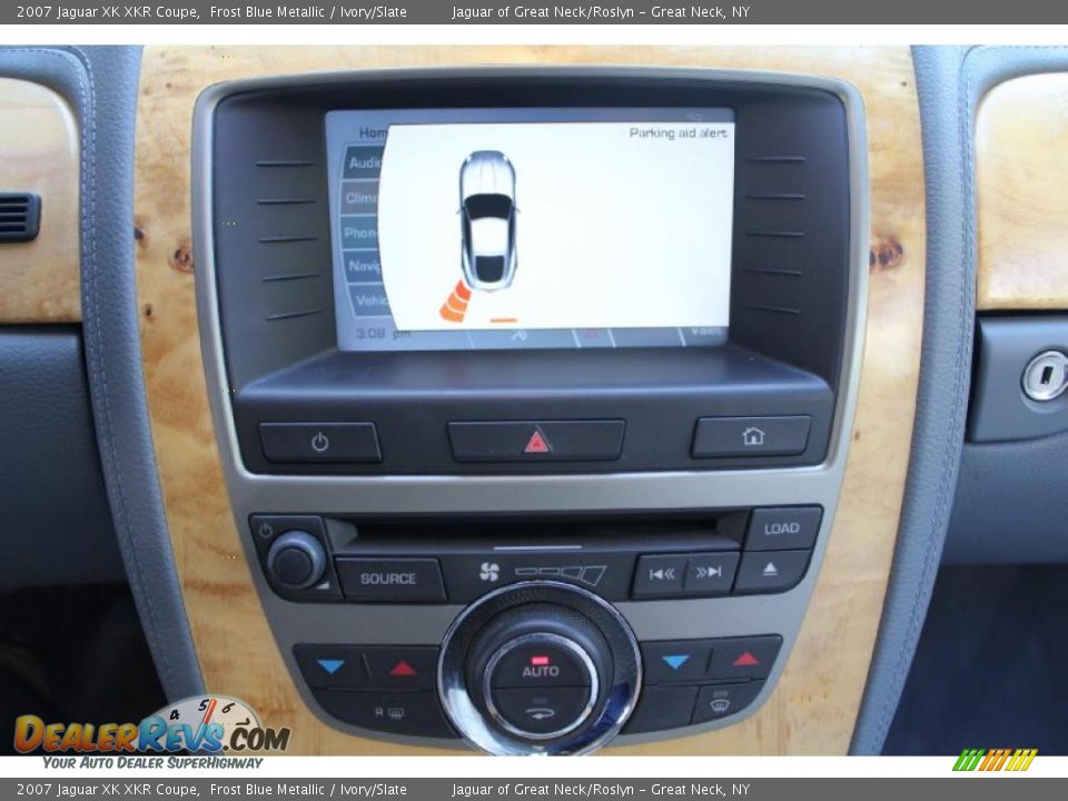 2007 Jaguar XK XKR Coupe Frost Blue Metallic / Ivory/Slate Photo #26