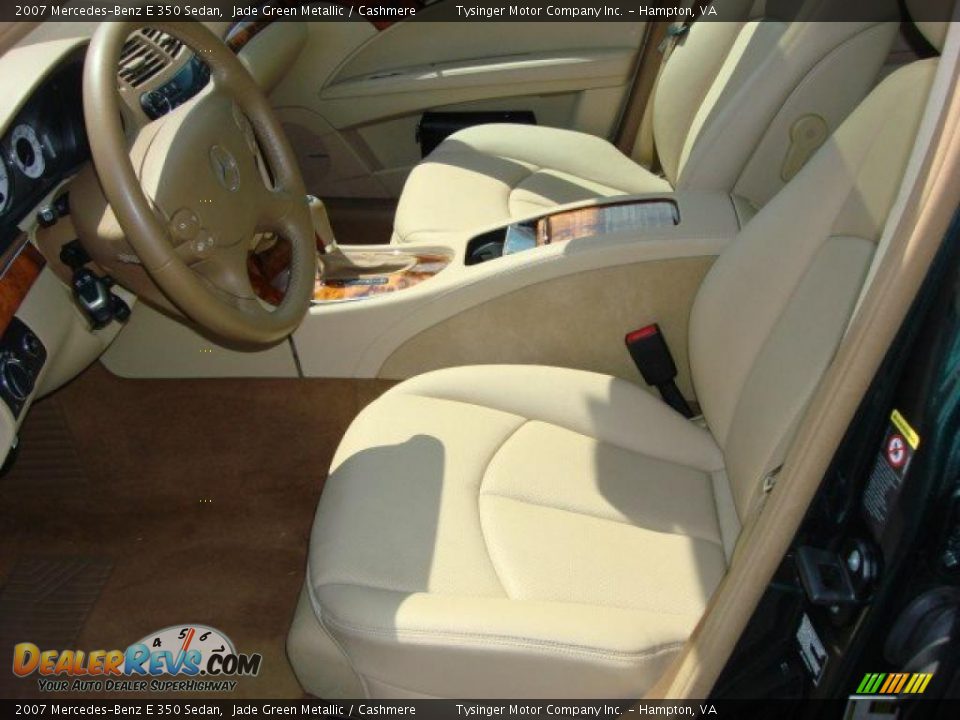 Cashmere Interior - 2007 Mercedes-Benz E 350 Sedan Photo #8