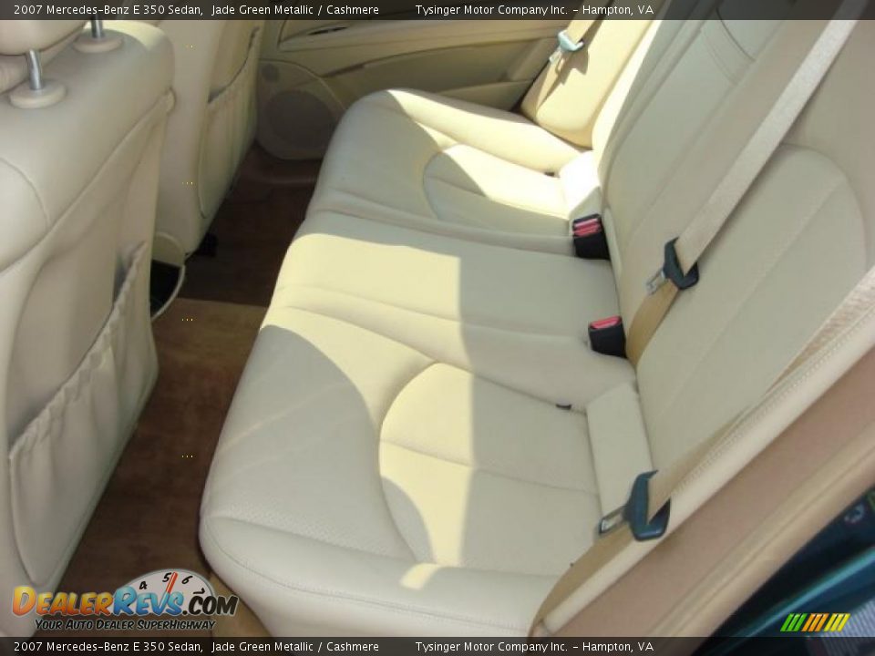 Cashmere Interior - 2007 Mercedes-Benz E 350 Sedan Photo #9