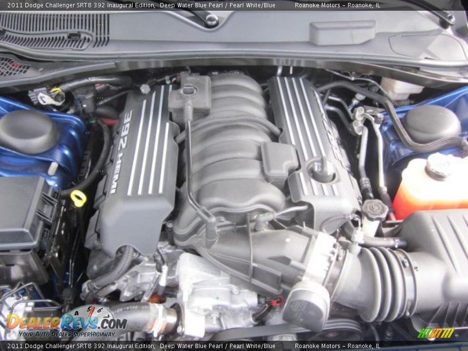 2011 Dodge Challenger SRT8 392 Inaugural Edition 6.4 Liter 392 HEMI OHV 16-Valve VVT V8 Engine Photo #10
