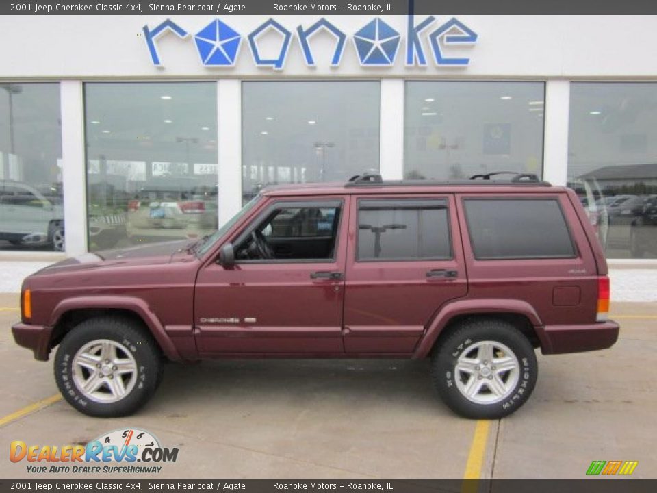 2001 Jeep Cherokee Classic 4x4 Sienna Pearlcoat / Agate Photo #1