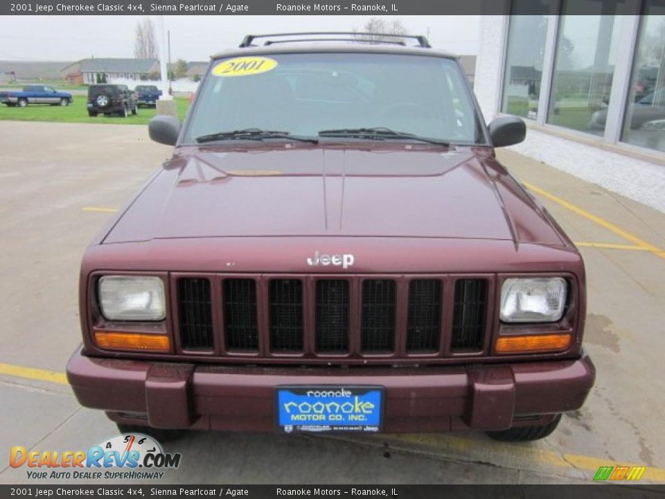 2001 Jeep Cherokee Classic 4x4 Sienna Pearlcoat / Agate Photo #2