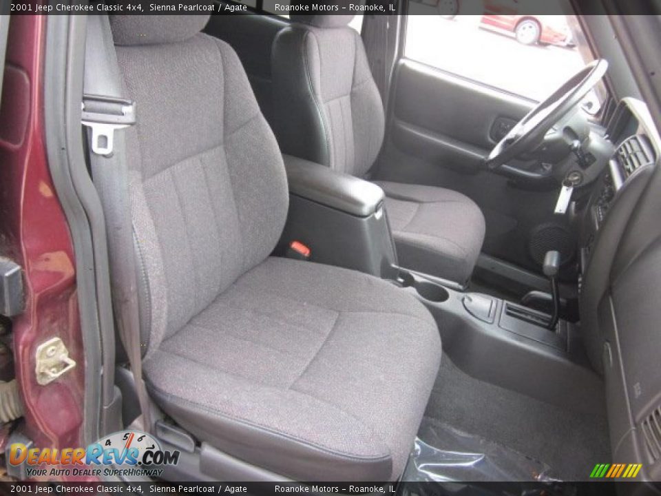 Agate Interior - 2001 Jeep Cherokee Classic 4x4 Photo #4