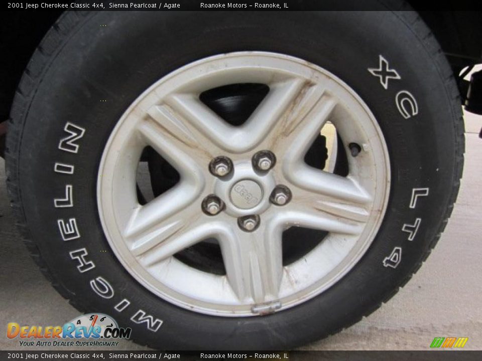 2001 Jeep Cherokee Classic 4x4 Sienna Pearlcoat / Agate Photo #12