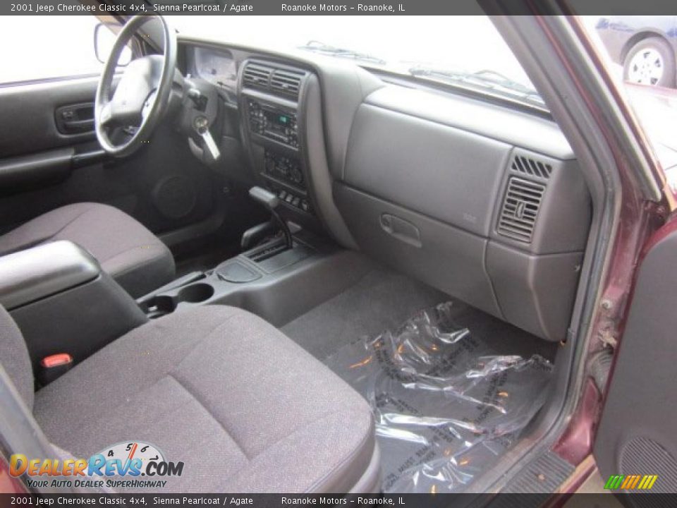 2001 Jeep Cherokee Classic 4x4 Sienna Pearlcoat / Agate Photo #13