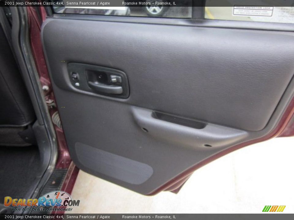 2001 Jeep Cherokee Classic 4x4 Sienna Pearlcoat / Agate Photo #16