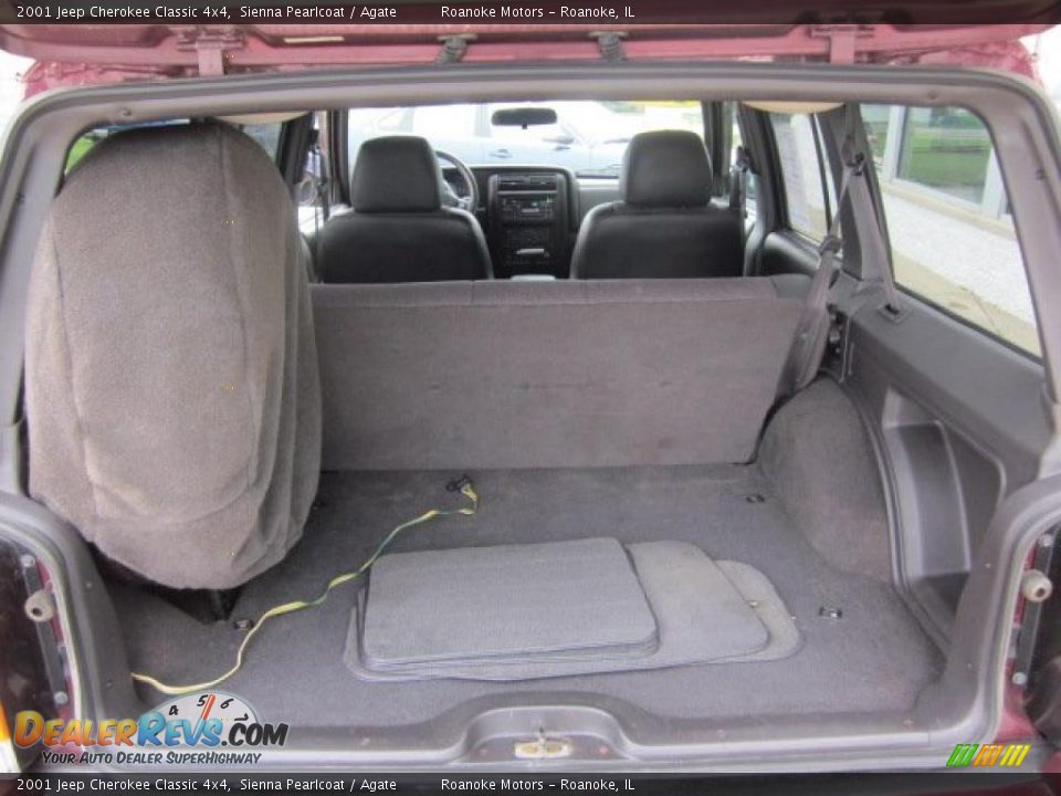 2001 Jeep Cherokee Classic 4x4 Sienna Pearlcoat / Agate Photo #17