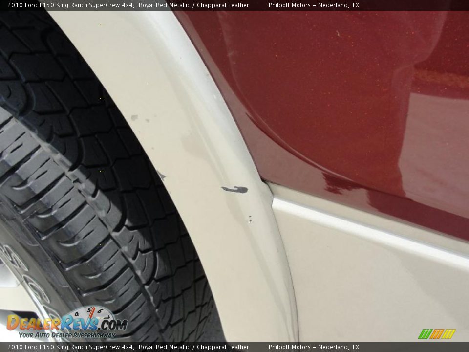 2010 Ford F150 King Ranch SuperCrew 4x4 Royal Red Metallic / Chapparal Leather Photo #21