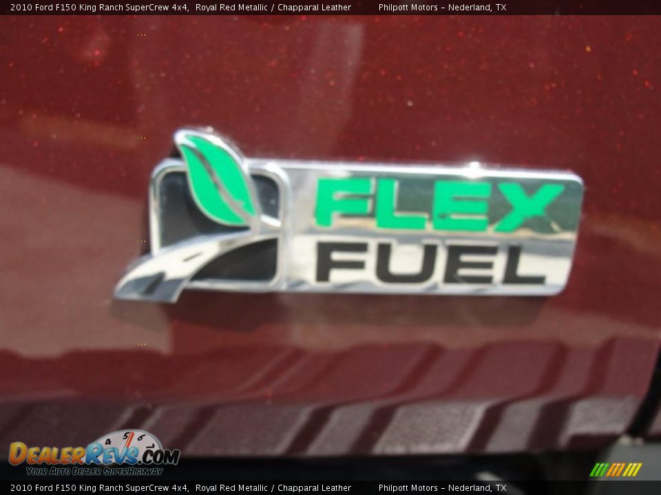 2010 Ford F150 King Ranch SuperCrew 4x4 Royal Red Metallic / Chapparal Leather Photo #24