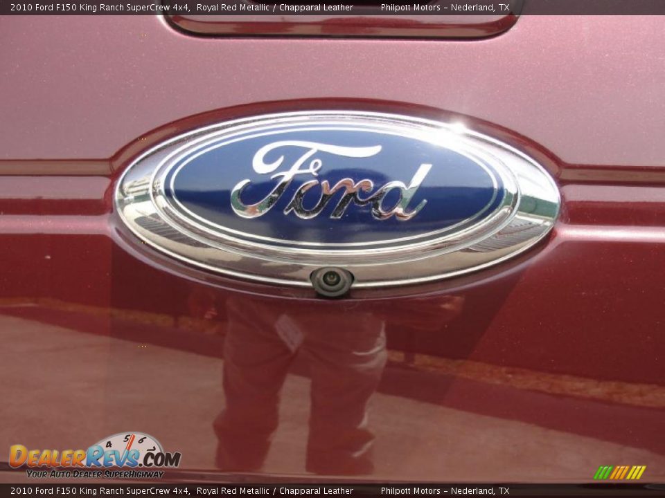 2010 Ford F150 King Ranch SuperCrew 4x4 Royal Red Metallic / Chapparal Leather Photo #26