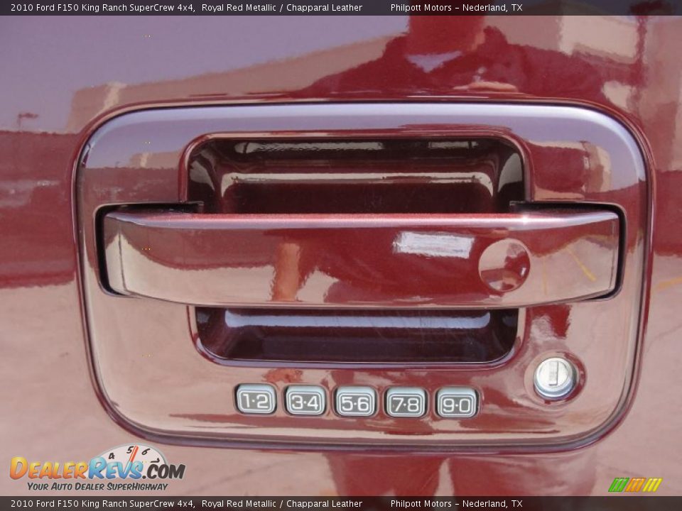 2010 Ford F150 King Ranch SuperCrew 4x4 Royal Red Metallic / Chapparal Leather Photo #31