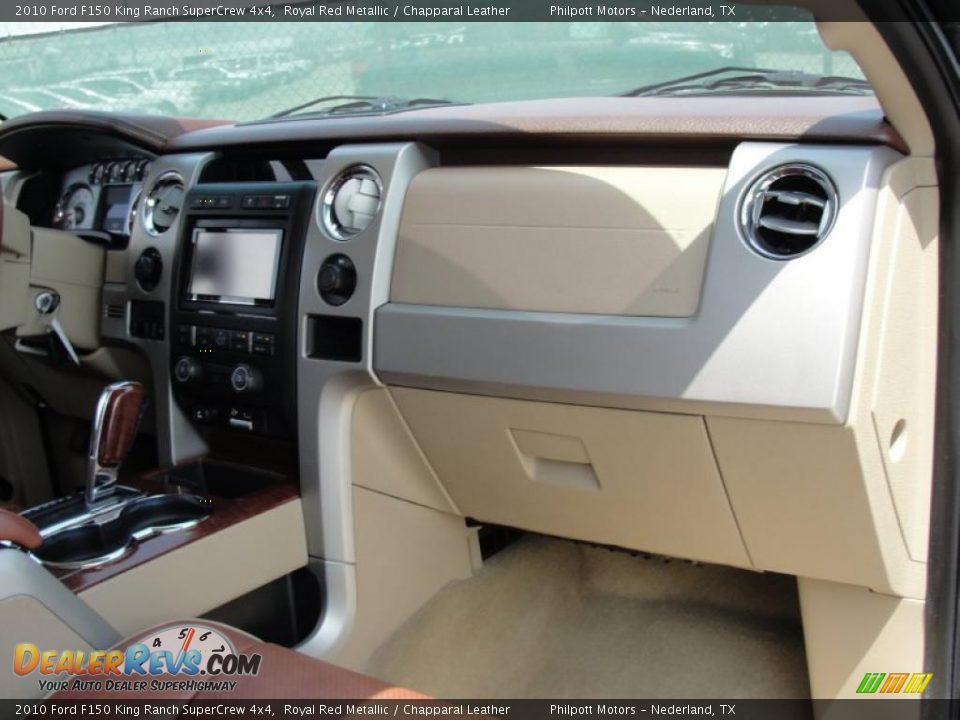 2010 Ford F150 King Ranch SuperCrew 4x4 Royal Red Metallic / Chapparal Leather Photo #34