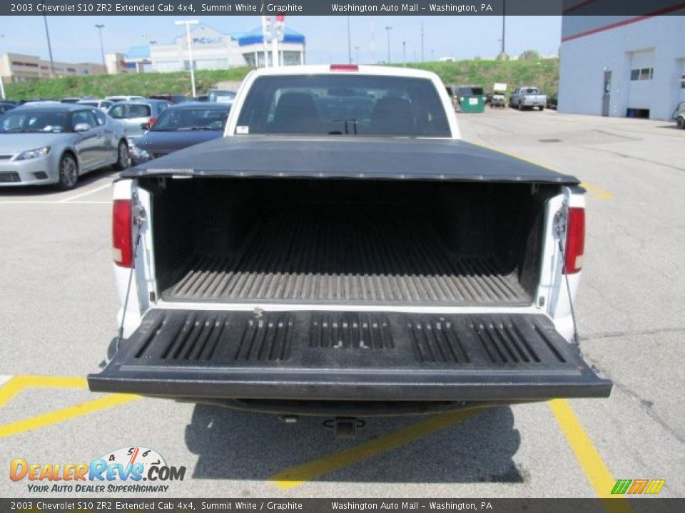 2003 Chevrolet S10 ZR2 Extended Cab 4x4 Summit White / Graphite Photo #6