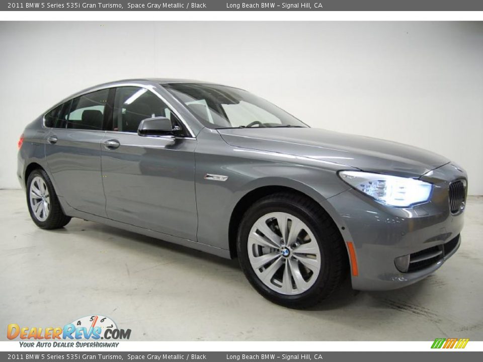 Space Gray Metallic 2011 BMW 5 Series 535i Gran Turismo Photo #2