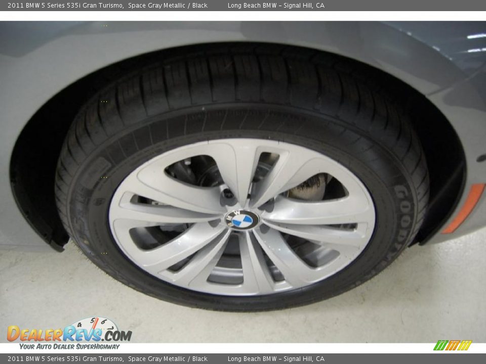 2011 BMW 5 Series 535i Gran Turismo Space Gray Metallic / Black Photo #3