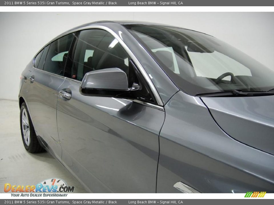 2011 BMW 5 Series 535i Gran Turismo Space Gray Metallic / Black Photo #4