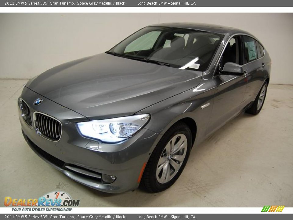 Space Gray Metallic 2011 BMW 5 Series 535i Gran Turismo Photo #10