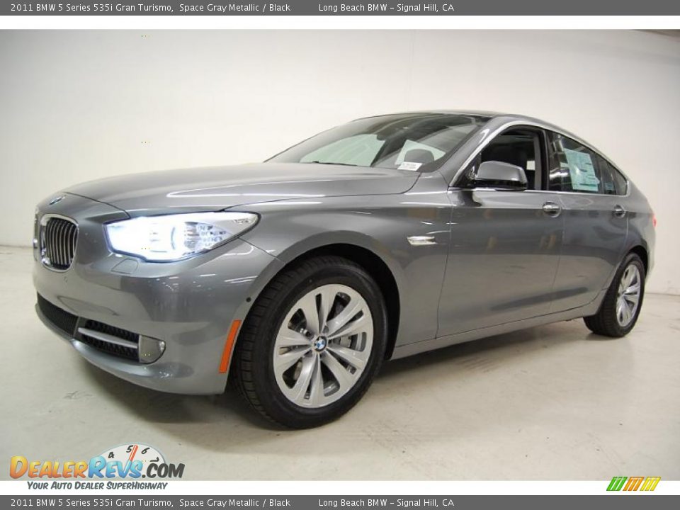 Space Gray Metallic 2011 BMW 5 Series 535i Gran Turismo Photo #11