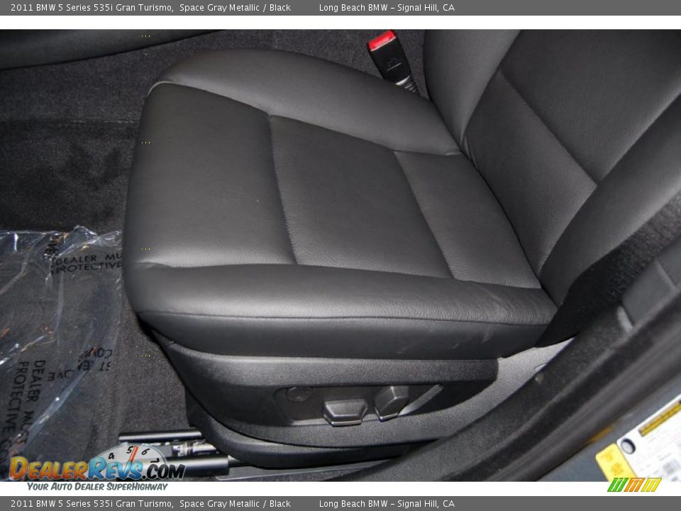 2011 BMW 5 Series 535i Gran Turismo Space Gray Metallic / Black Photo #21