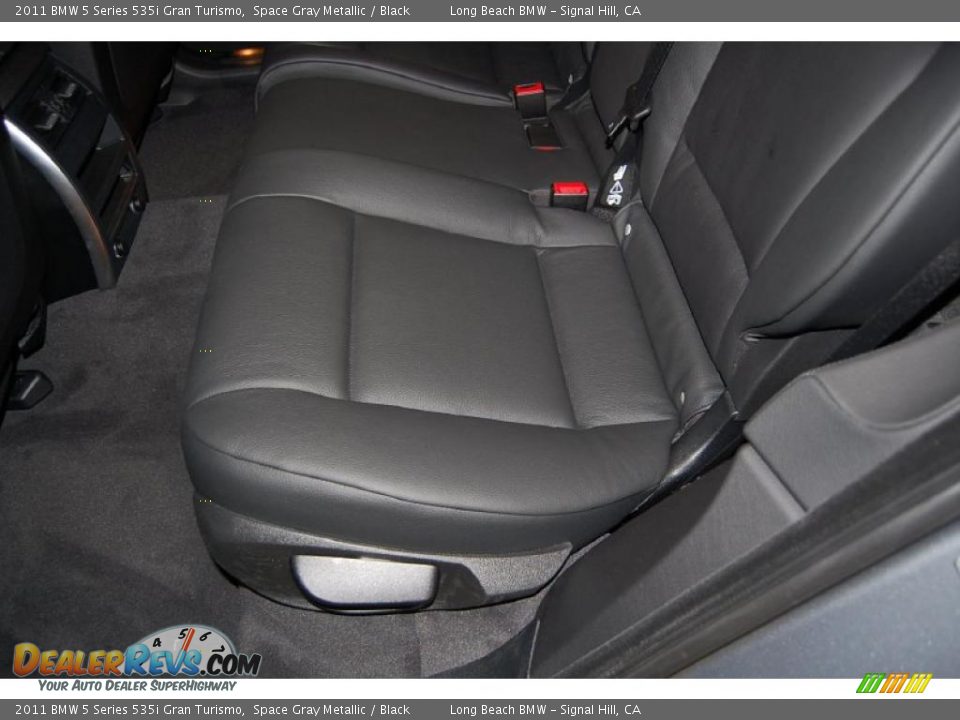 2011 BMW 5 Series 535i Gran Turismo Space Gray Metallic / Black Photo #27