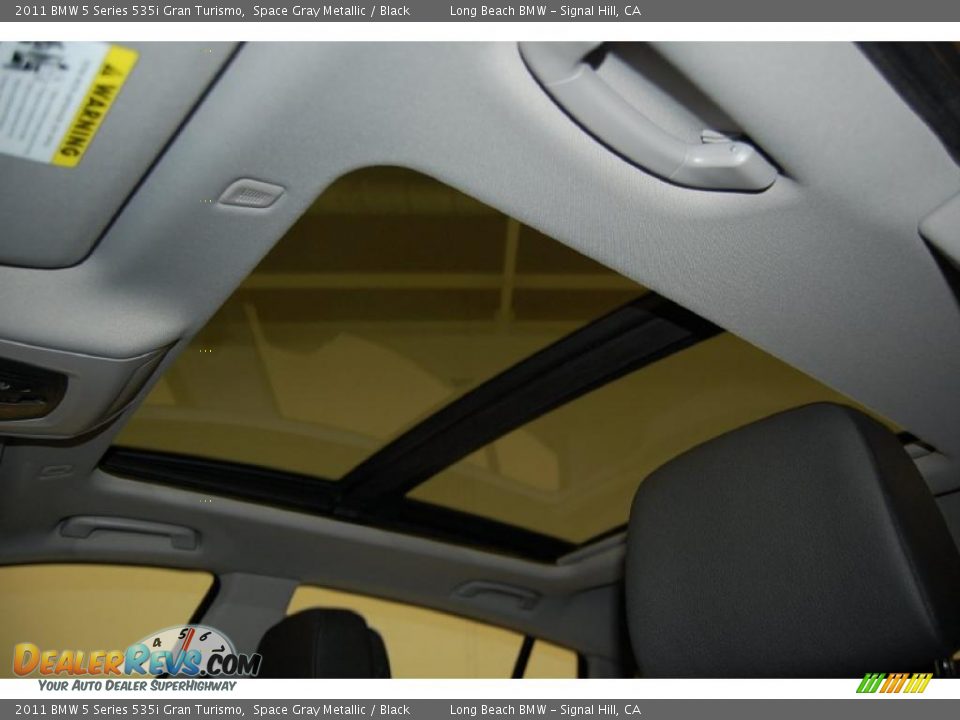 Sunroof of 2011 BMW 5 Series 535i Gran Turismo Photo #30