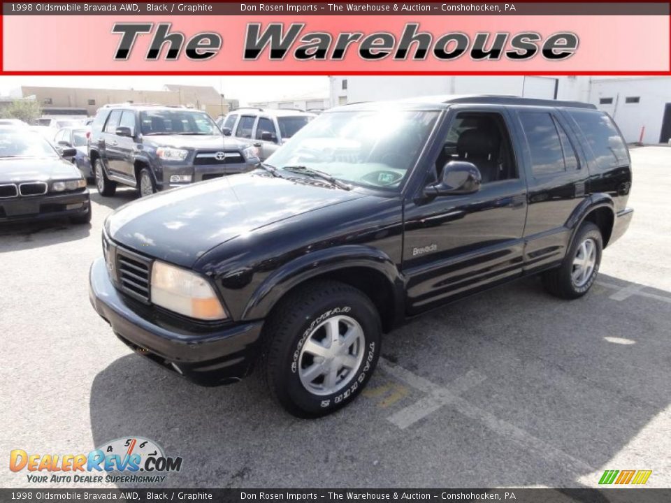 1998 Oldsmobile Bravada AWD Black / Graphite Photo #1