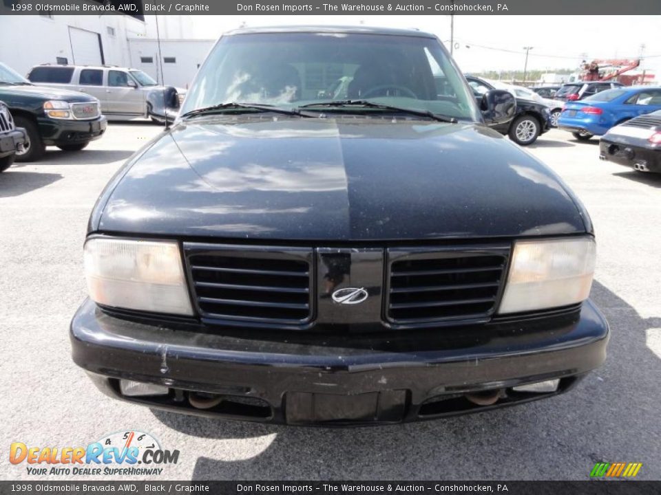 1998 Oldsmobile Bravada AWD Black / Graphite Photo #3