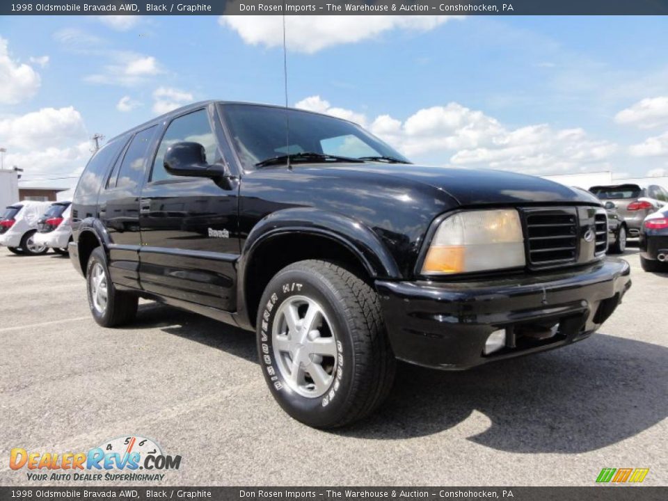 1998 Oldsmobile Bravada AWD Black / Graphite Photo #5