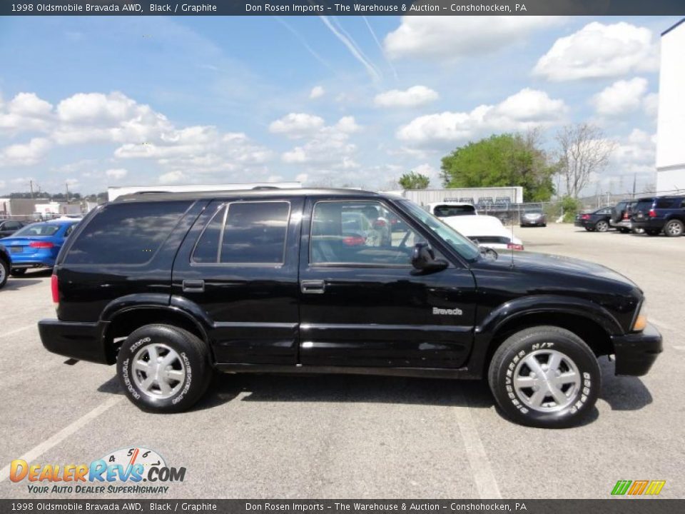 1998 Oldsmobile Bravada AWD Black / Graphite Photo #7